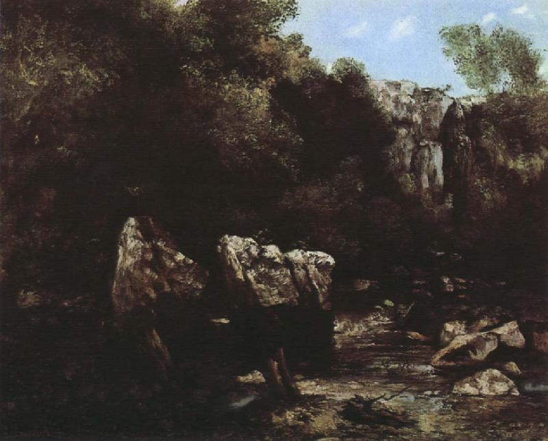 Gustave Courbet Valley oil painting picture